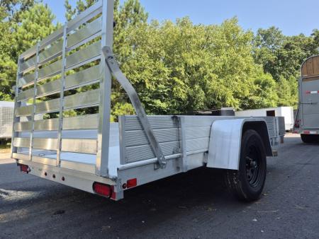 New 2027 Aluma 63x10 Utility, 12" Solid Sides 6310ESA