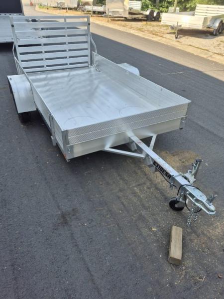 New 2027 Aluma 63x10 Utility, 12" Solid Sides 6310ESA