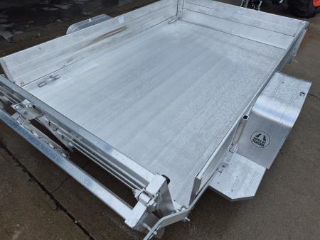 New 2027 Aluma 63x8 Utility, Bi-fold Tailgate Ramp 638S-BT