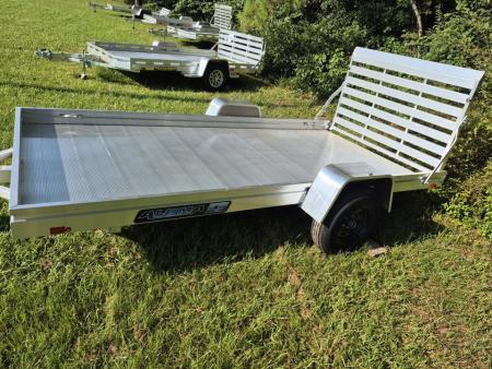 New 2027 Aluma 68x12 Utility, 12" Solid Sides 6812H-ESA-S