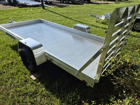 New 2027 Aluma 68x12 Utility, 12" Solid Sides 6812H-ESA-S