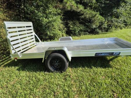 New 2027 Aluma 68x12 Utility, 12" Solid Sides 6812H-ESA-S