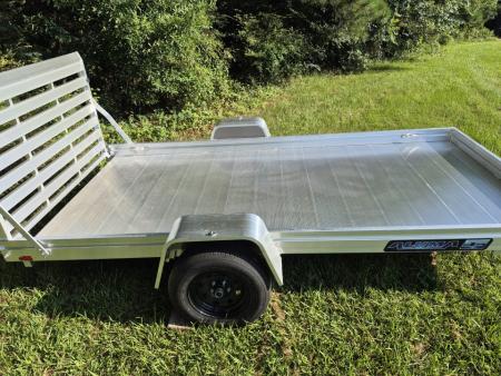 New 2027 Aluma 68x12 Utility, 12" Solid Sides 6812H-ESA-S