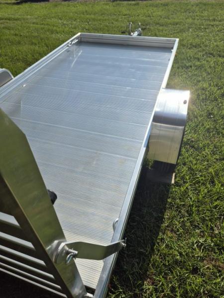 New 2027 Aluma 68x12 Utility, 12" Solid Sides 6812H-ESA-S