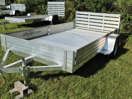 New 2027 Aluma 81x12 Utility, 12" Solid Sides 8112S-SR
