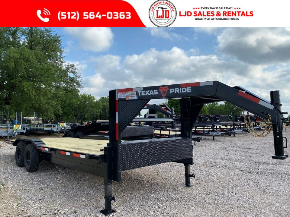 New 2026 Texas Pride - 102  X 23'- Gooseneck Tilt Trailer - 16K GVWR-
