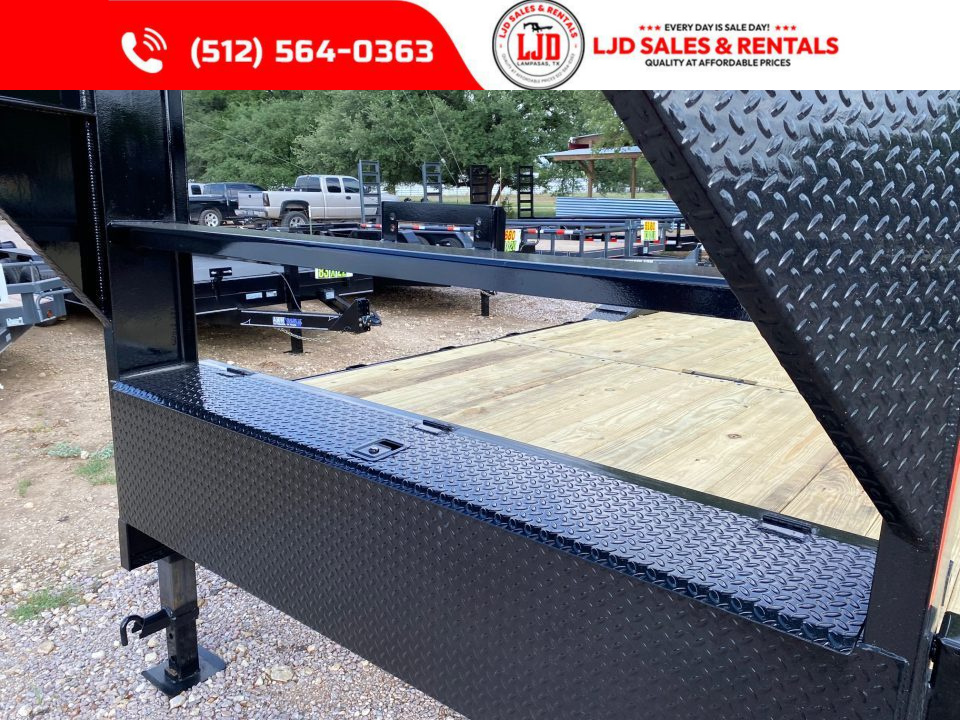 New 2026 Texas Pride - 102" X 23'- Gooseneck Tilt Trailer - 16K GVWR-