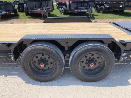 New 2027 MAXX-D 83x22 TANDEM 17.5K EQUIPMENT W/ 4' DOVE, MAX RAMPS & TOOL BOX Equipment Trailer