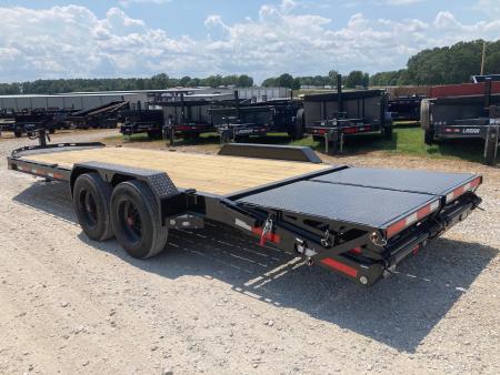 New 2027 MAXX-D 83x22 TANDEM 17.5K EQUIPMENT W/ 4' DOVE, MAX RAMPS & TOOL BOX Equipment Trailer