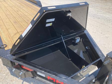 New 2027 MAXX-D 83x22 TANDEM 17.5K EQUIPMENT W/ 4' DOVE, MAX RAMPS & TOOL BOX Equipment Trailer