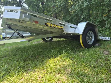 New 2027 Aluma 77x12 Utility, Full Tilt Bed 7712H