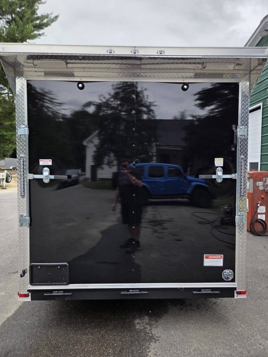 New 2027 One Stop 7x14 cargo trailer extra height with rear spoiler Cargo / Enclosed Trailer