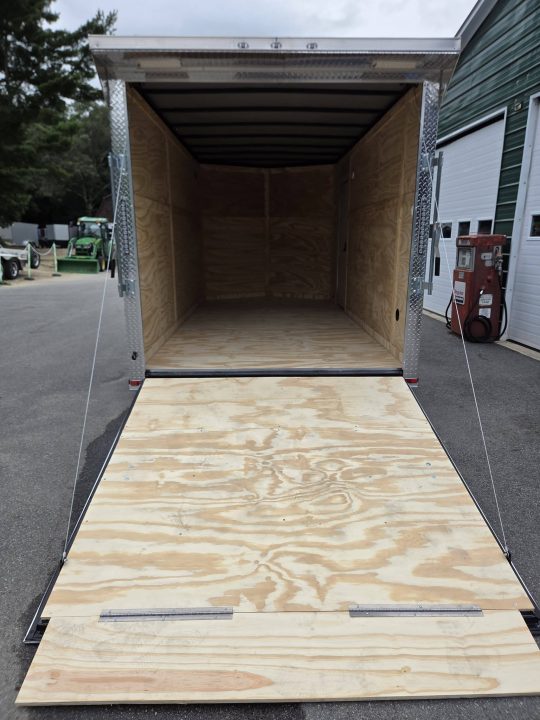 New 2027 One Stop 7x14 cargo trailer extra height with rear spoiler Cargo / Enclosed Trailer