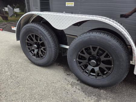 New 2027 One Stop 7x14 cargo trailer extra height with rear spoiler Cargo / Enclosed Trailer