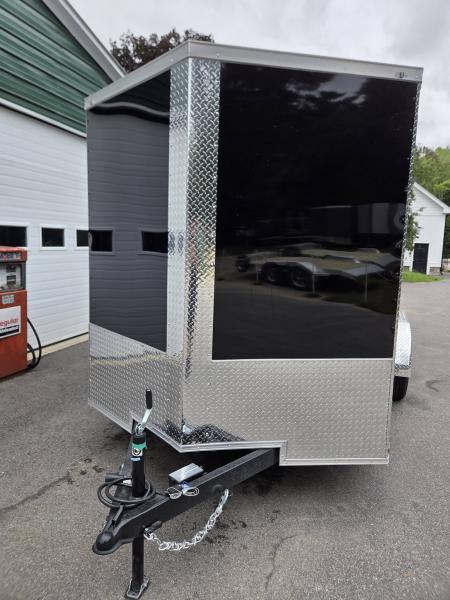 New 2027 One Stop 7x14 cargo trailer extra height with rear spoiler Cargo / Enclosed Trailer