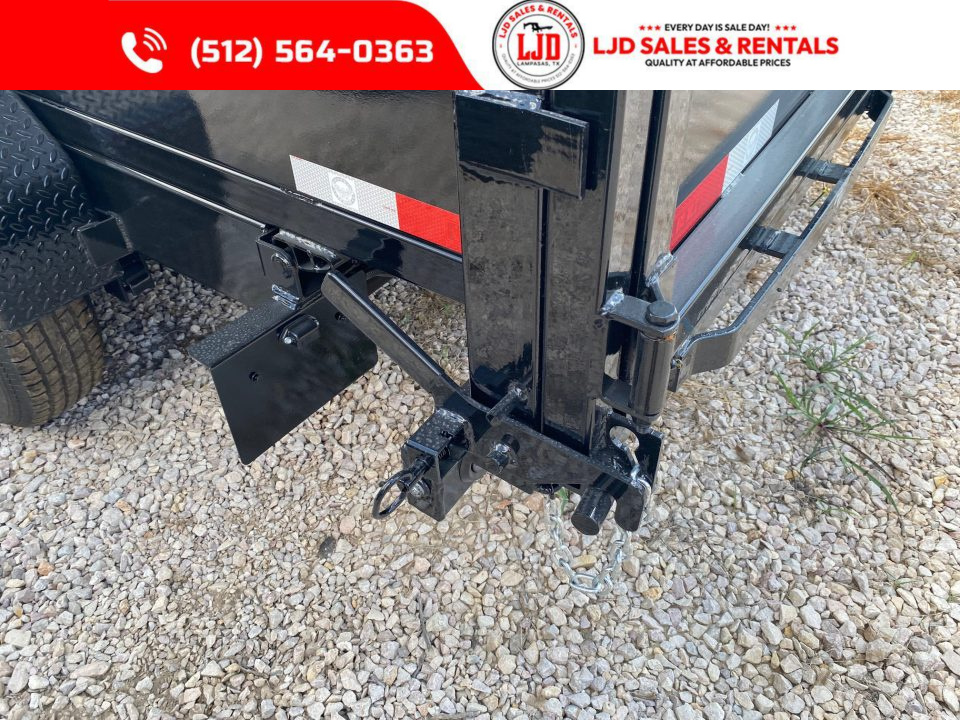 New 2026 US Built - 16'x3' - Tarp - 16K GVWR - Spreader Gate - Dump Trailer