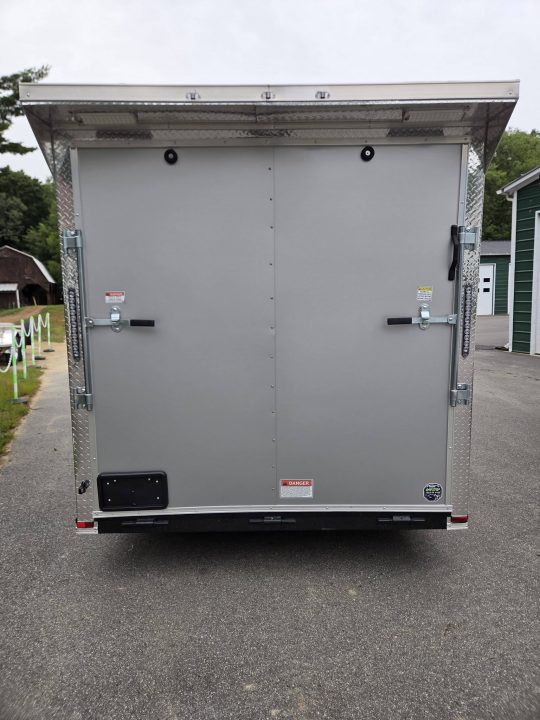 New 2027 One Stop 7x14 enclosed cargo trailer with rear spoiler Cargo / Enclosed Trailer