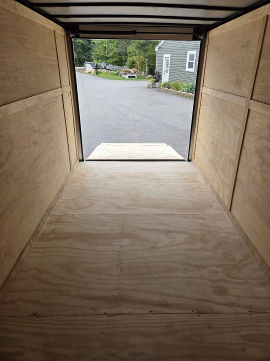 New 2027 One Stop 7x14 enclosed cargo trailer with rear spoiler Cargo / Enclosed Trailer