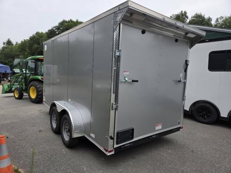 New 2027 One Stop 7x14 enclosed cargo trailer with rear spoiler Cargo / Enclosed Trailer