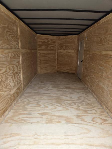 New 2027 One Stop 7x14 enclosed cargo trailer with rear spoiler Cargo / Enclosed Trailer