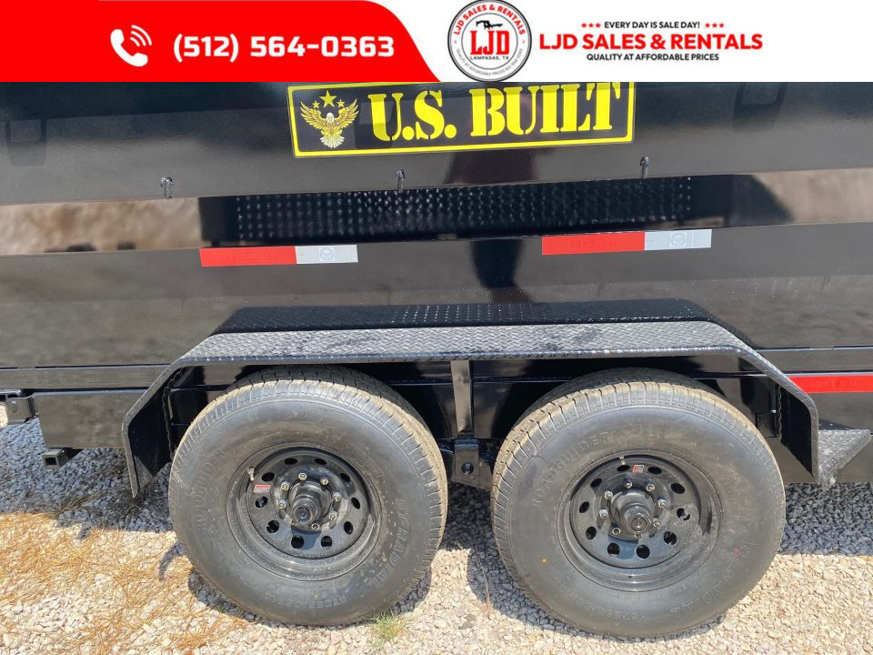 New 2026 US Built - 16'x3' - Tarp - 16K GVWR - Spreader Gate -- Dump Trailer