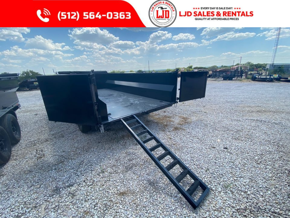 New 2026 US Built - 16'x3' - Tarp - 16K GVWR - Spreader Gate -- Dump Trailer