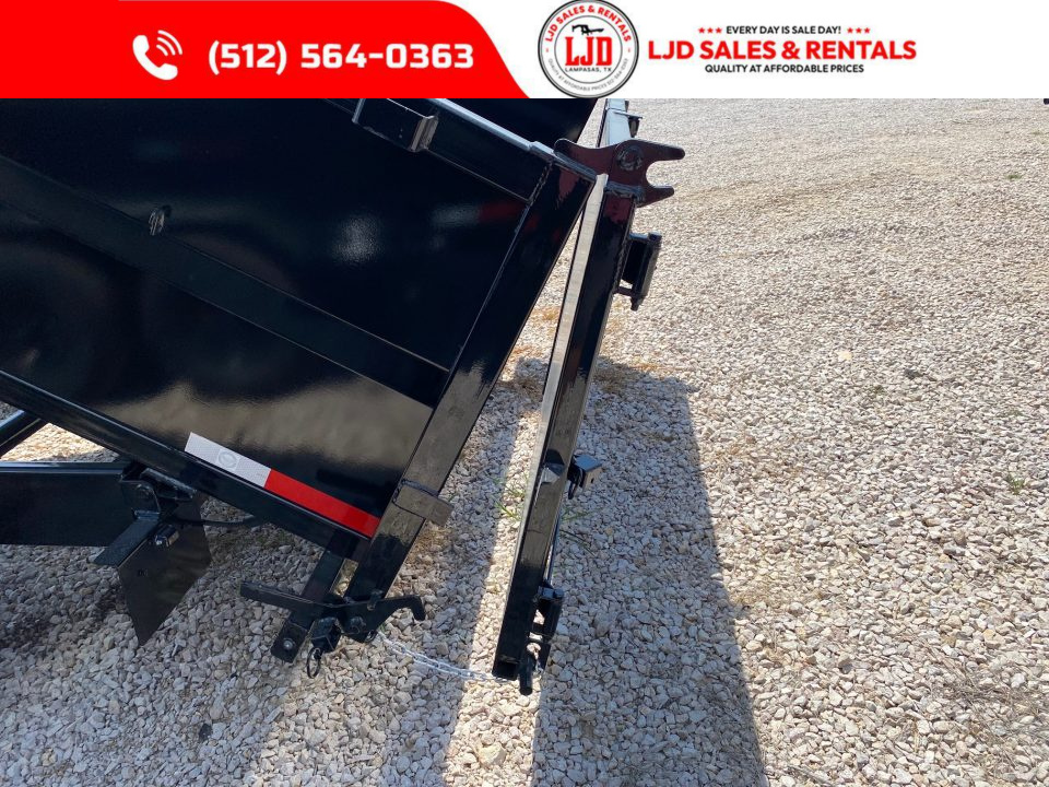 New 2026 US Built - 16'x3' - Tarp - 16K GVWR - Spreader Gate -- Dump Trailer