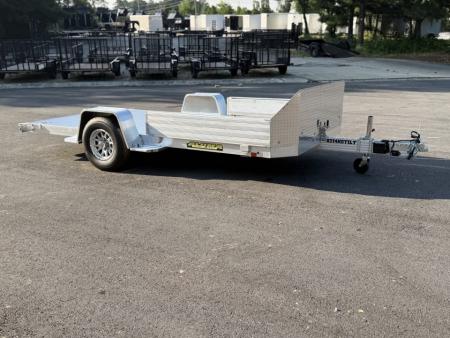 New 2027 Aluma 82"x14' ATV/UTV Tilt, Slingshot Pkg. (3 wheeler) 8214HS