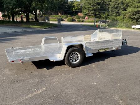 New 2027 Aluma 82"x14' ATV/UTV Tilt, Slingshot Pkg. (3 wheeler) 8214HS