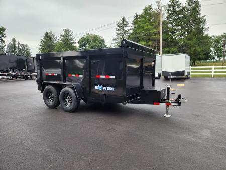 New 2026 BWISE DT12 81.5x12 12K Tandem Axle Dump Trailer