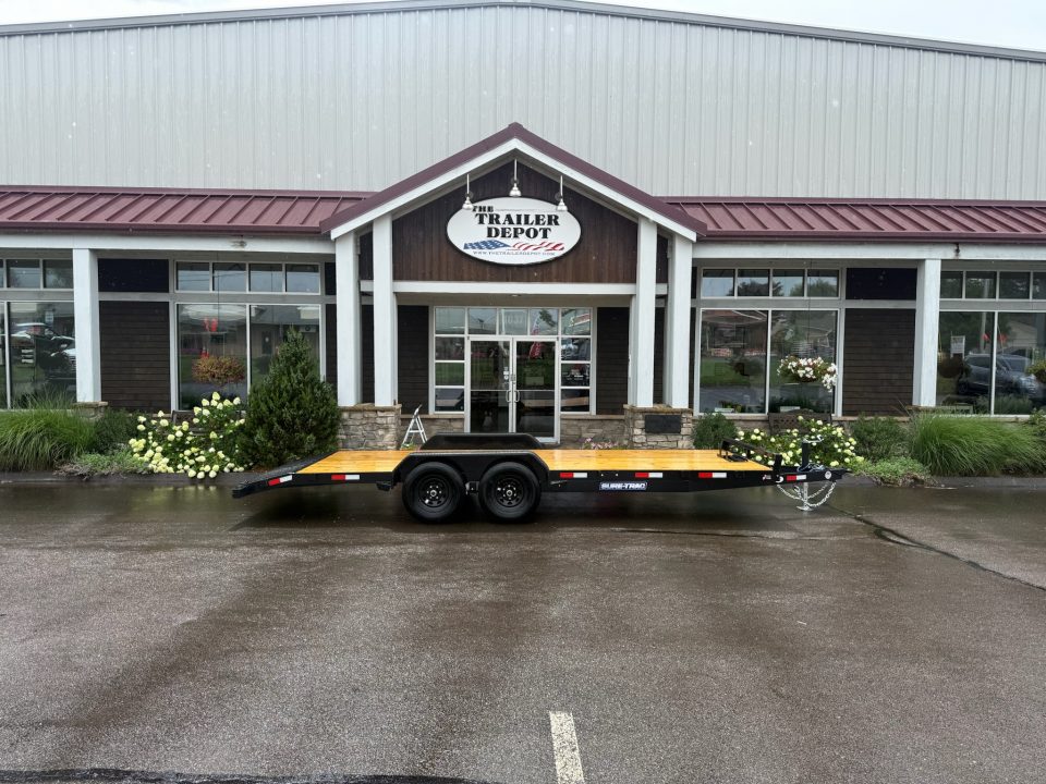 New Sure-Trac 7' x 20' Wood Deck Open Car Hauler 9.9K