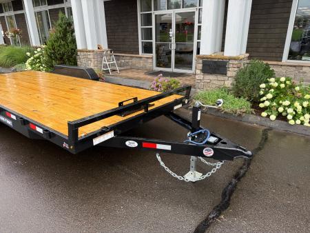 New Sure-Trac 7' x 20' Wood Deck Open Car Hauler 9.9K