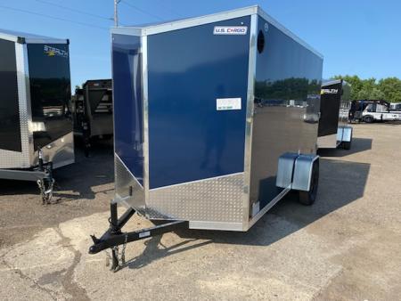 New 2027 US Cargo 6x12 V-Nose W/6ft6in Height & Barn Door Cargo / Enclosed Trailer