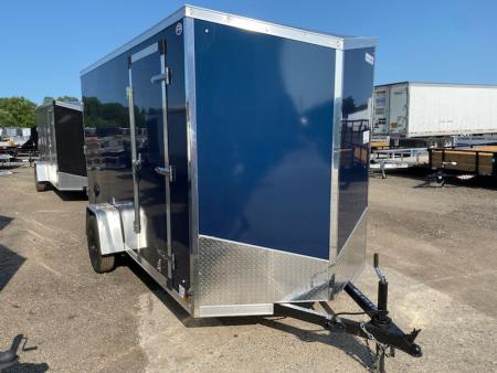 New 2027 US Cargo 6x12 V-Nose W/6ft6in Height & Barn Door Cargo / Enclosed Trailer