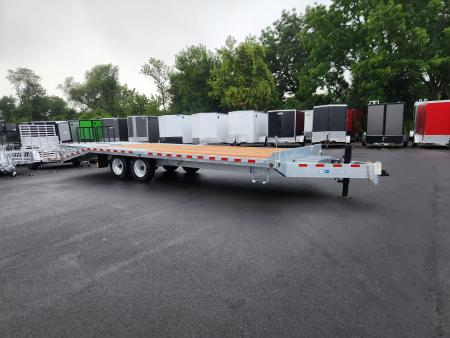 New 2027 BWISE EHD17 102x24 17.6K Deckover Equipment Trailer