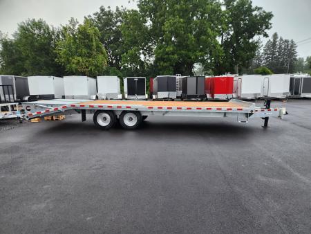 New 2027 BWISE EHD17 102x24 17.6K Deckover Equipment Trailer