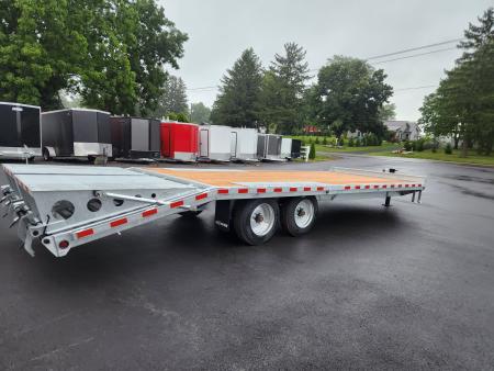 New 2027 BWISE EHD17 102x24 17.6K Deckover Equipment Trailer