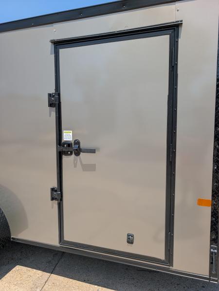New 2027 ROCK SOLID CARGO 6 x 12 SINGLE 3.5K AXLE CARGO TRAILER W/ BLACKOUT