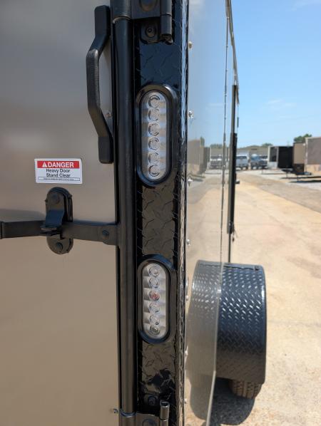 New 2027 ROCK SOLID CARGO 6 x 12 SINGLE 3.5K AXLE CARGO TRAILER W/ BLACKOUT