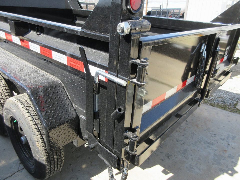 New 2027 Sure-Trac 72 IN x 10 LProfile 10K Single Ram Dump Dump Trailer