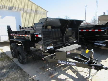 New 2027 Sure-Trac 72 IN x 10 LProfile 10K Single Ram Dump Dump Trailer