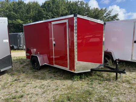 New 2026 Stealth Trailers 6X12 W/RAMP DOOR Cargo / Enclosed Trailer