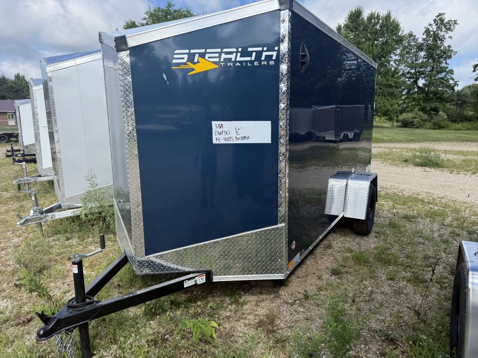 New 2026 Stealth Trailers 6X12 W/RAMP DOOR Cargo / Enclosed Trailer