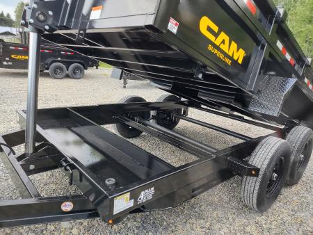 New 2026 CAM Superline HD 7x12Telescopic Dump Trailer 14K