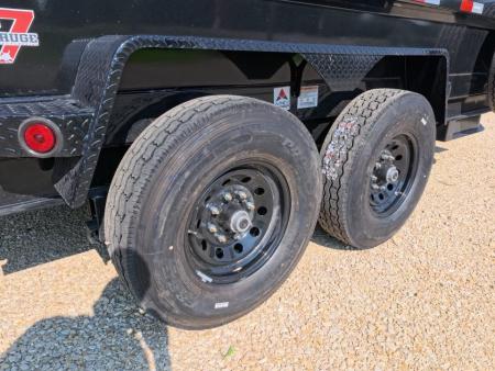 New 2027 Iron Bull 83 x 16 DTB Dump Trailer with 7K Axles, 48" Sides and Hydraulic Jack