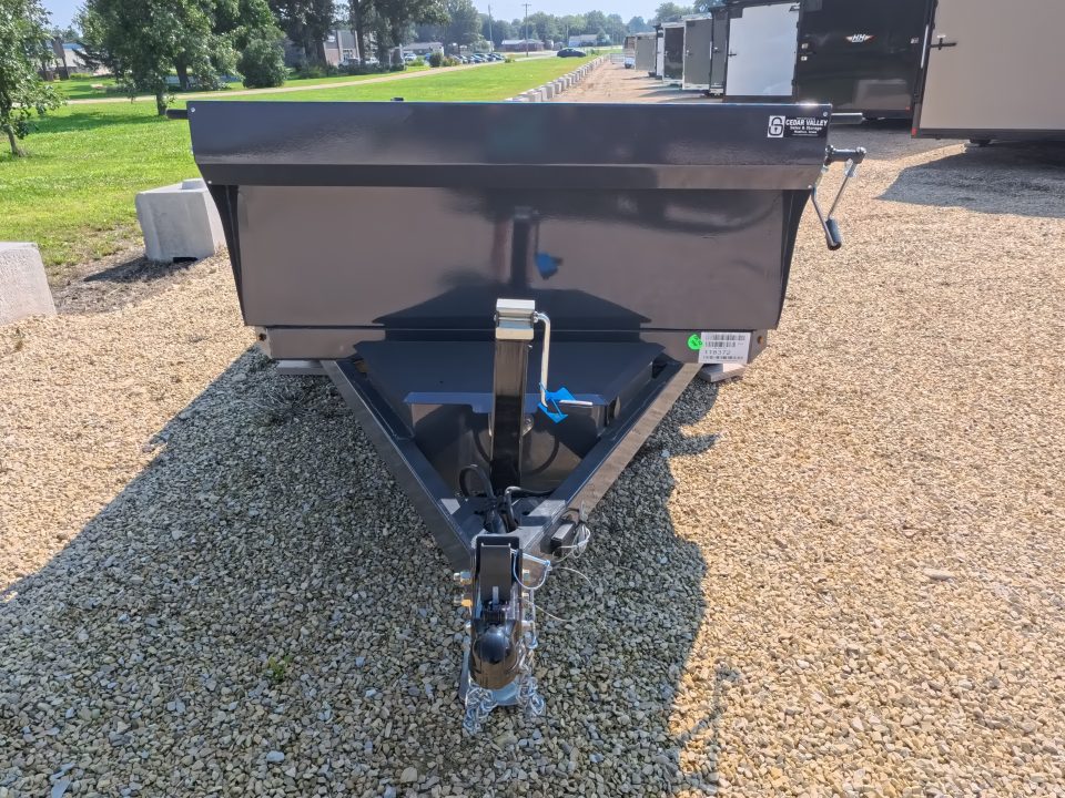 New 2027 Norstar 60 X 10 DCB Dump Trailer with 2) 3500 lb. Axles, 8 Ply Tires - Gray