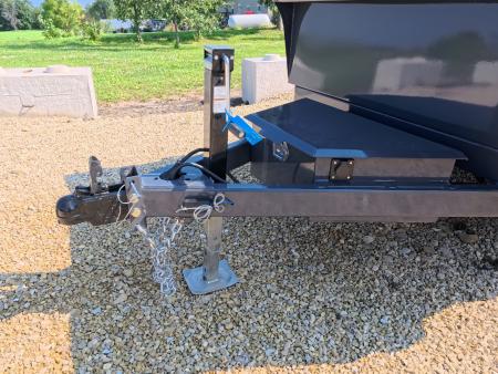 New 2027 Norstar 60 X 10 DCB Dump Trailer with 2) 3500 lb. Axles, 8 Ply Tires - Gray