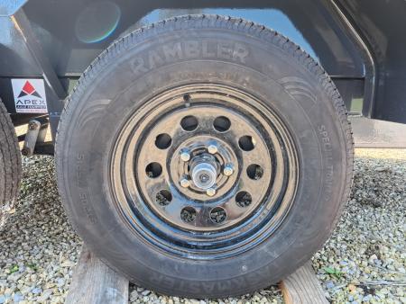 New 2027 Norstar 60 X 10 DCB Dump Trailer with 2) 3500 lb. Axles, 8 Ply Tires - Gray