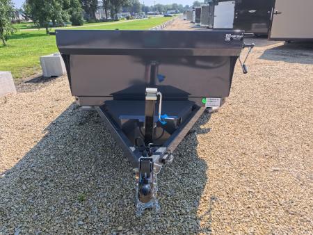 New 2027 Norstar 60 X 10 DCB Dump Trailer with 2) 3500 lb. Axles, 8 Ply Tires - Gray