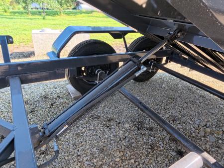 New 2027 Norstar 60 X 10 DCB Dump Trailer with 2) 3500 lb. Axles, 8 Ply Tires - Gray